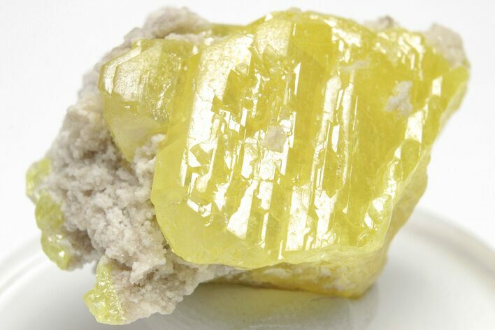 Striking Sulfur Crystal - Italy #207688